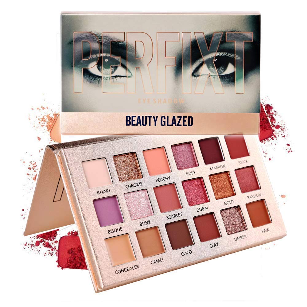 Beauty Makeup Palette - Beauty Glazed Perfixt 18 Color Eyeshadow