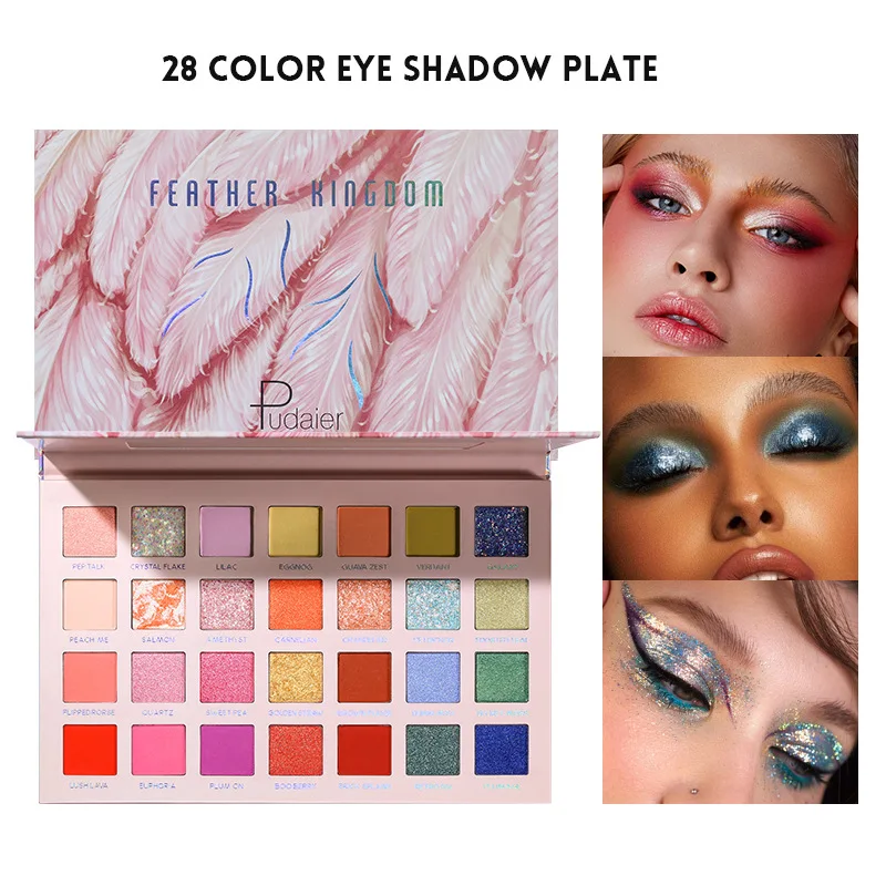 Beauty Makeup Palette - High Quality 28 Colors Shimmer Eyeshadow