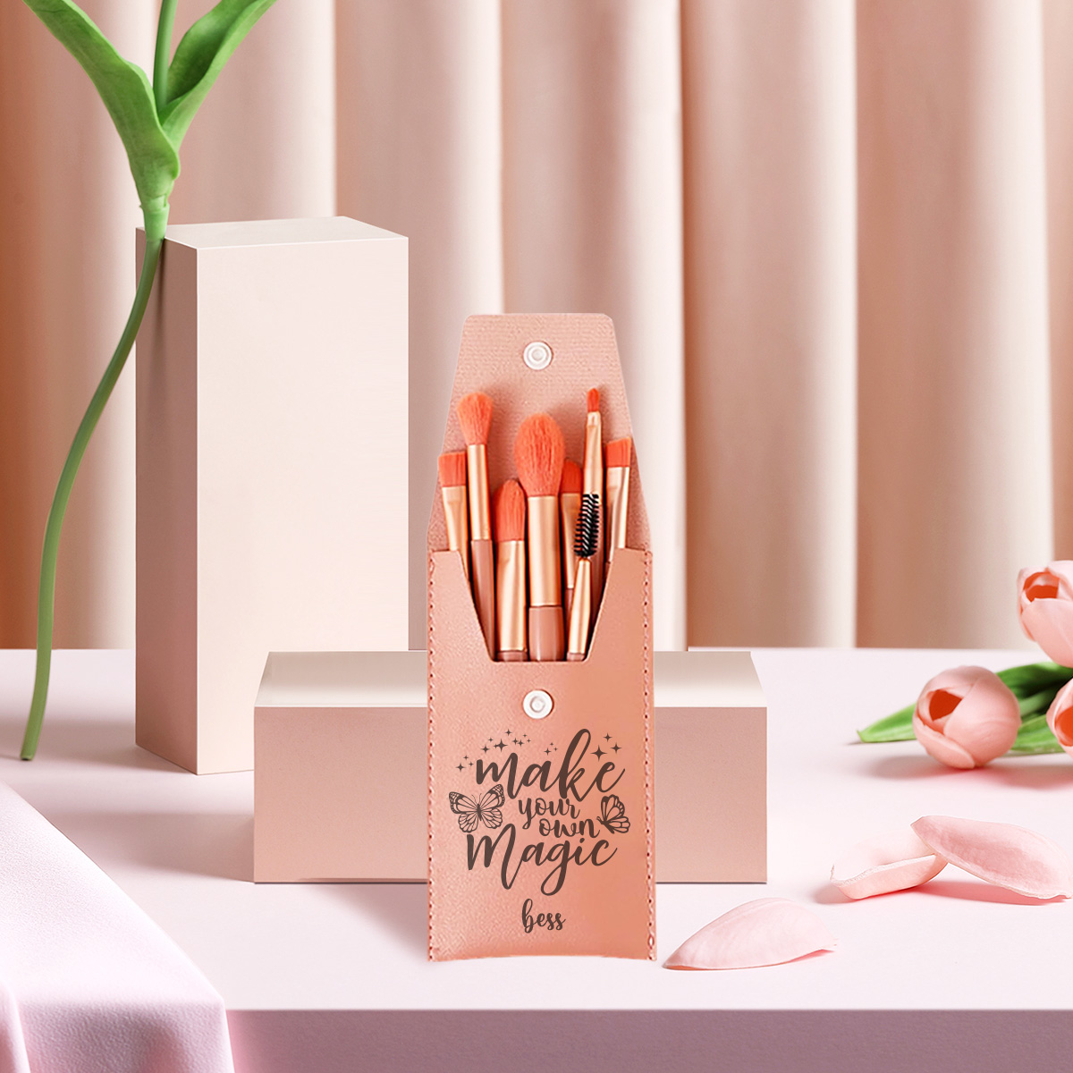 Makeup Beauty House - 1pc Custom Name Makeup Brush, Beauty