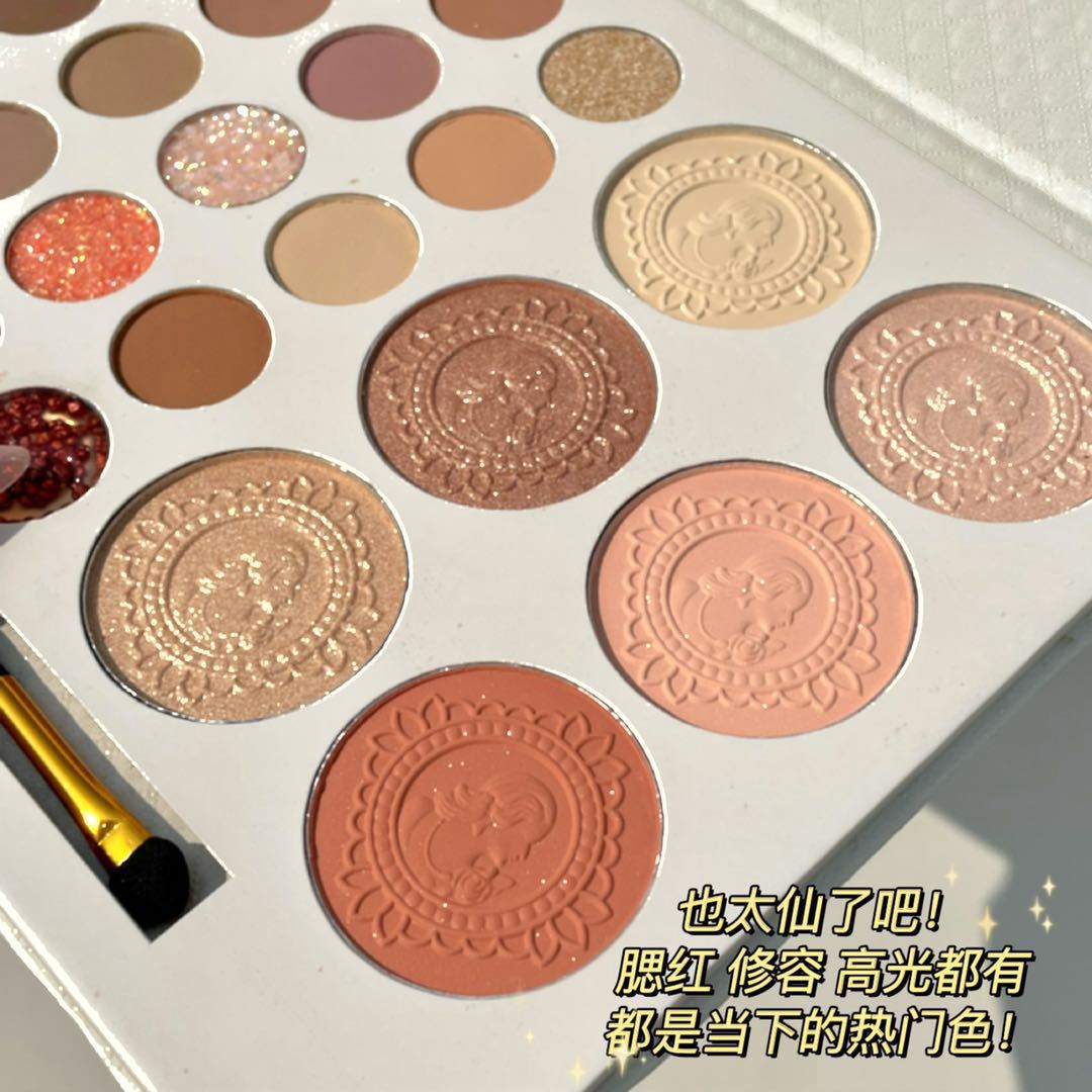 New Blush Palette Mineral Pigm - Beauty Makeup Palette recension och pris