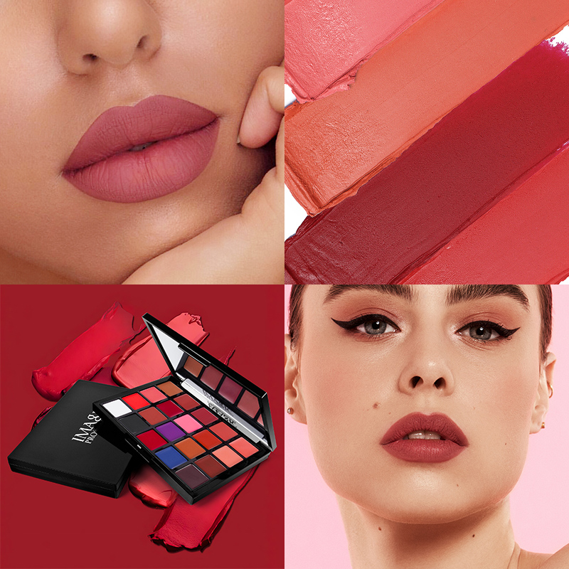 IMAGIC 20 Colors Lipstick Pale - Beauty Makeup Palette recension och pris