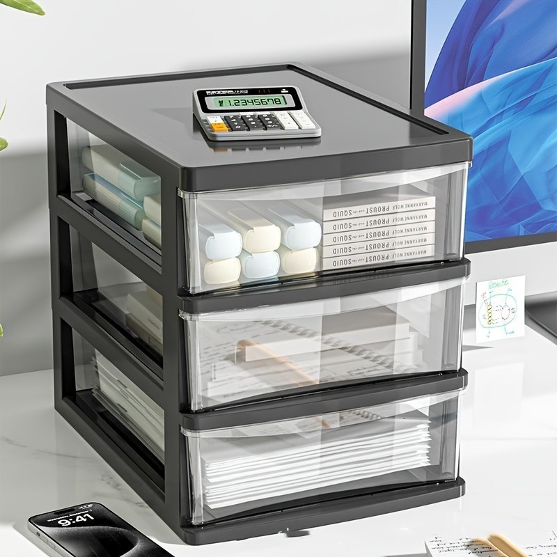 Transparent Plastic Cosmetic S - Beauty Makeup Desk recension och pris