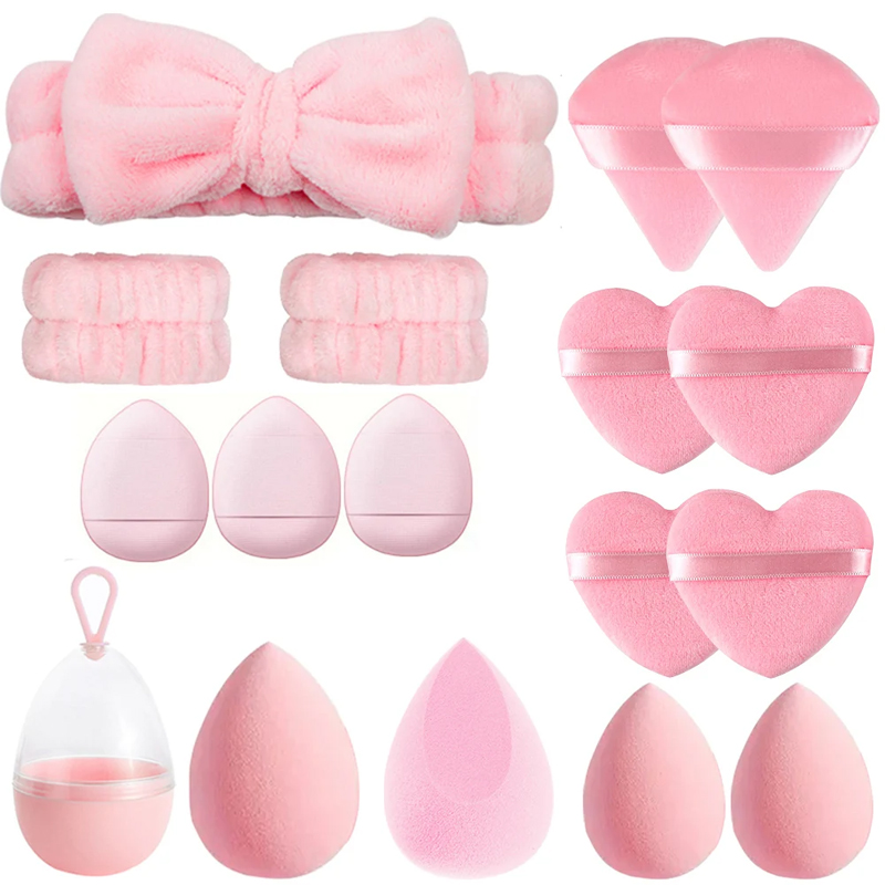 17Pcs Makeup Sponge Blender Se - Beauty Makeup Desk recension och pris