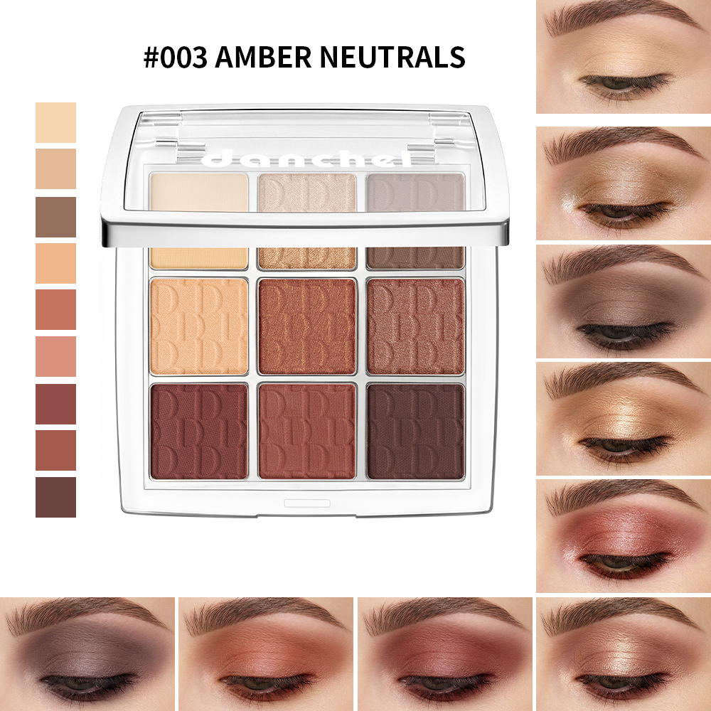 9 Shades Earth Tone Eyeshadow  - Beauty Makeup Palette recension och pris