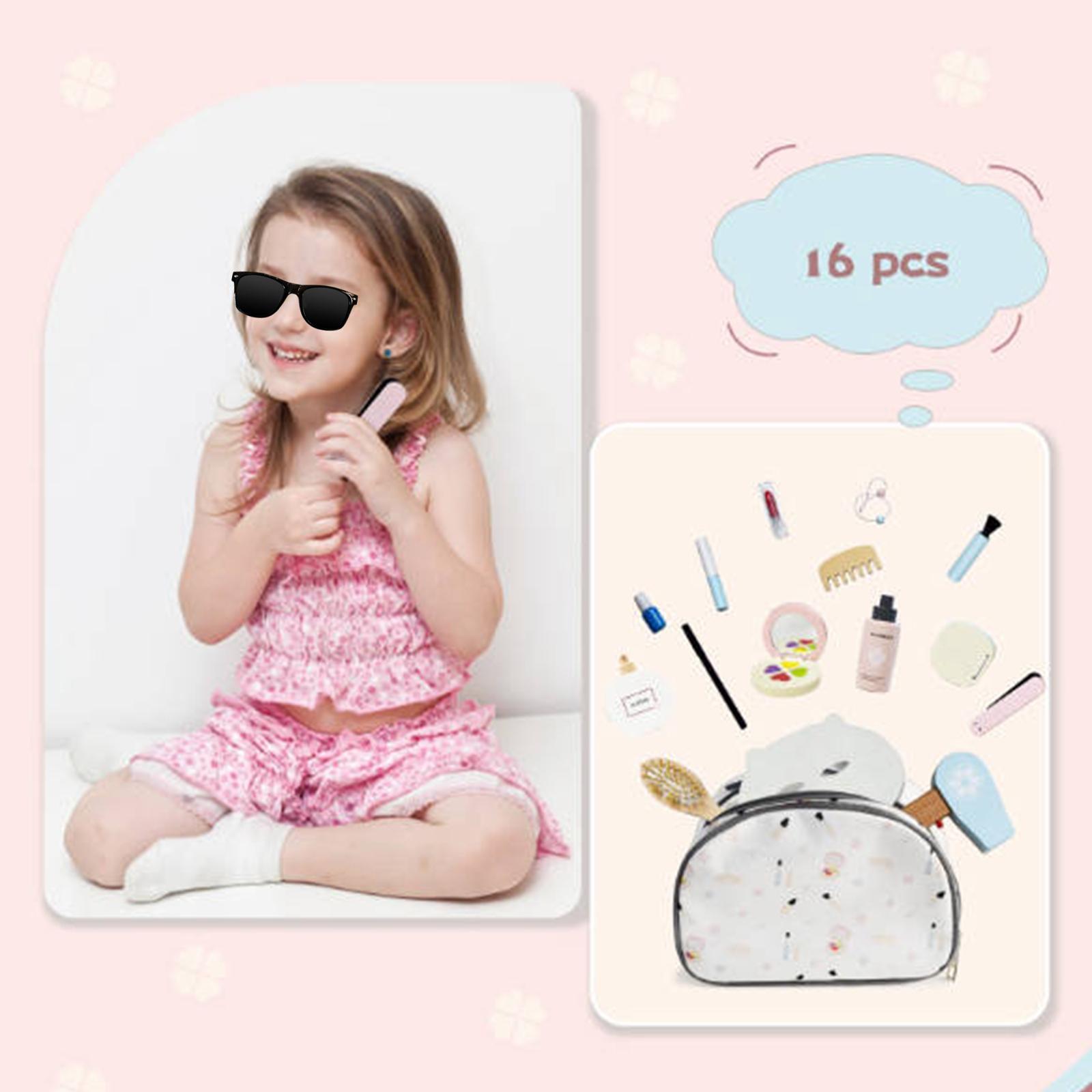 Wooden Makeup Toy Set Role Pla - Makeup Beauty House recension och pris