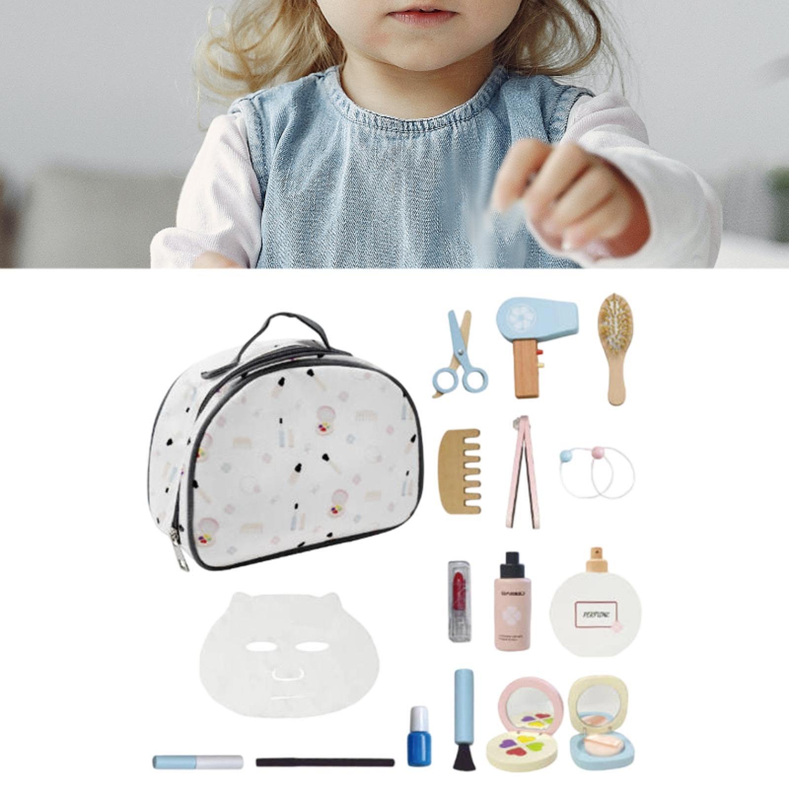 Wooden Makeup Toy Set Role Pla - Makeup Beauty House recension och pris