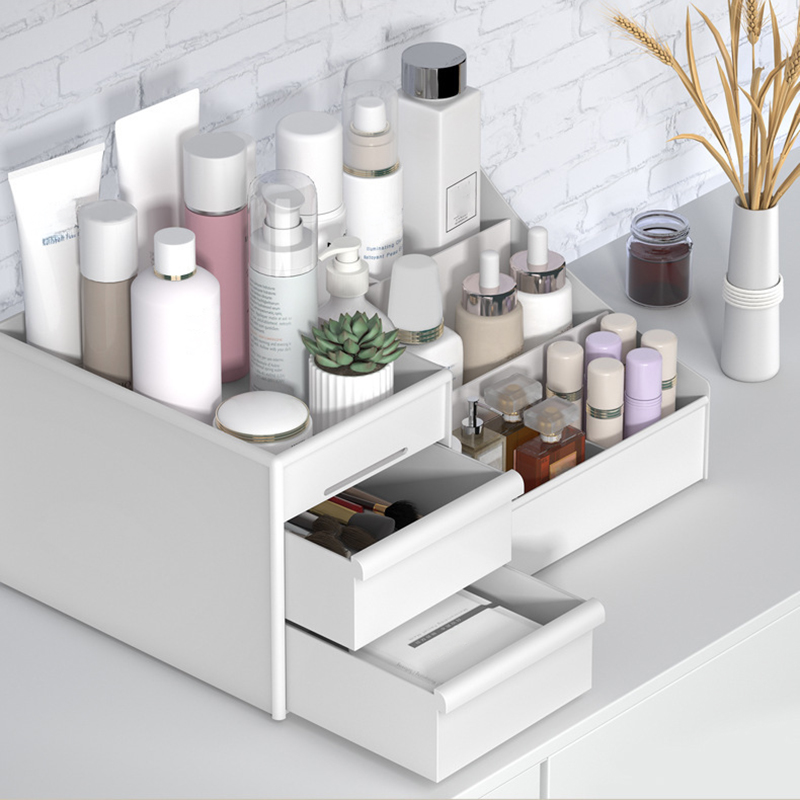 Large Capacity New Drawer Make - Beauty Makeup Desk recension och pris
