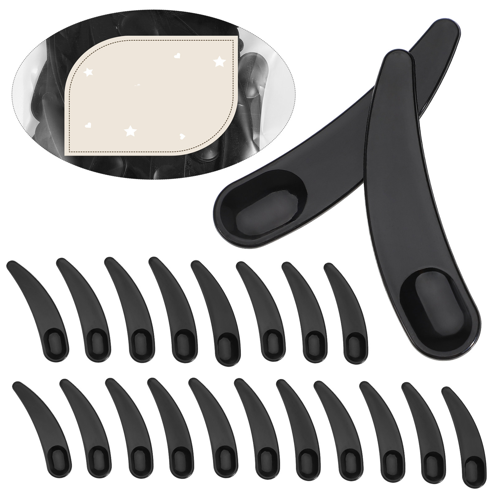 50Pcs Skincare Spatulas Face C - Beauty Makeup Palette recension och pris