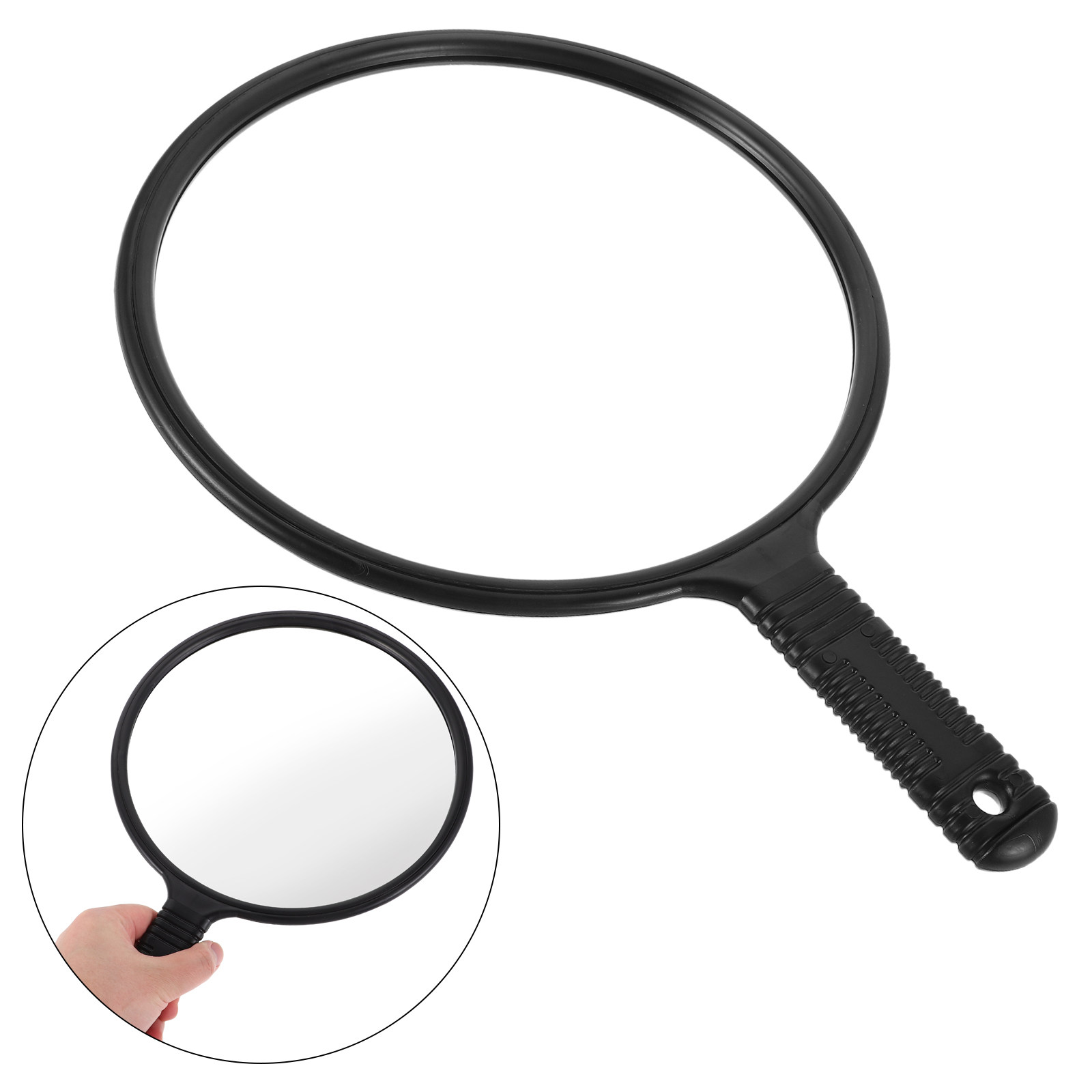 Large Round Salon Handheld Mir - Beauty Makeup Hd recension och pris