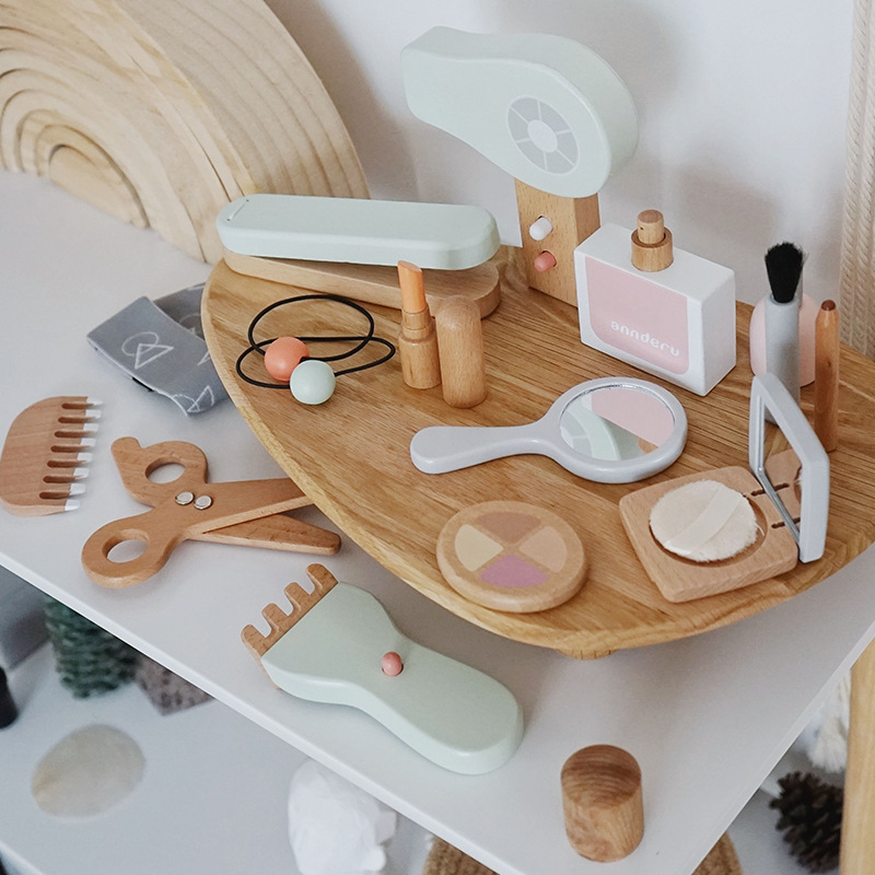 New Children Wooden Simulation - Makeup Beauty House recension och pris