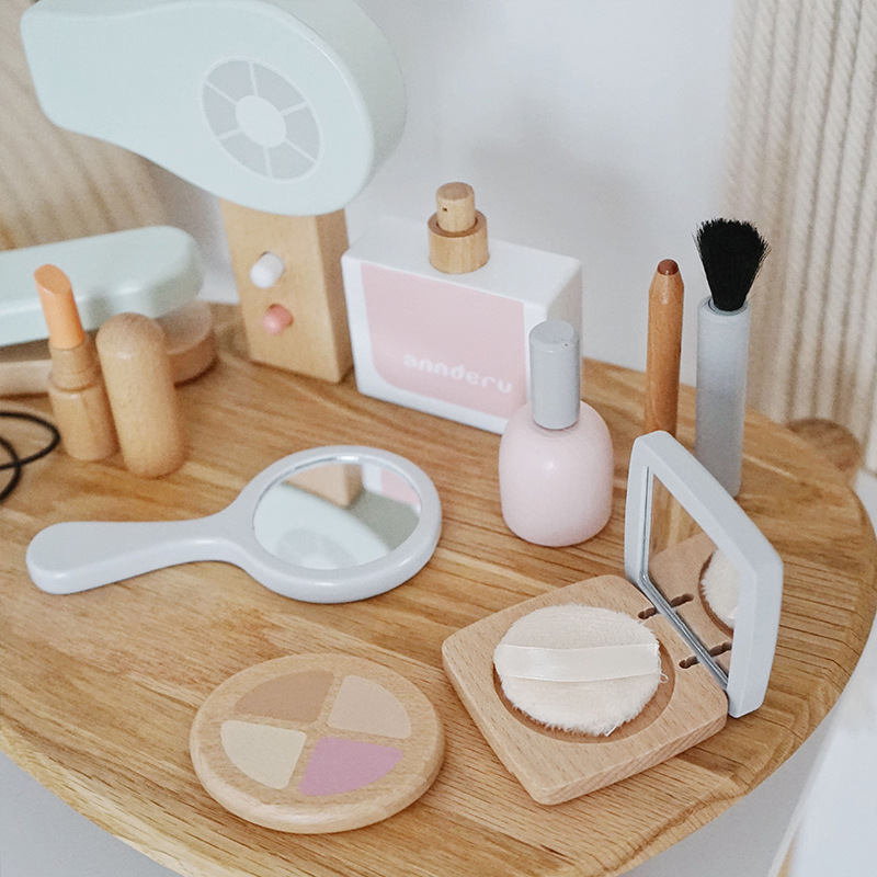 New Children Wooden Simulation - Makeup Beauty House recension och pris