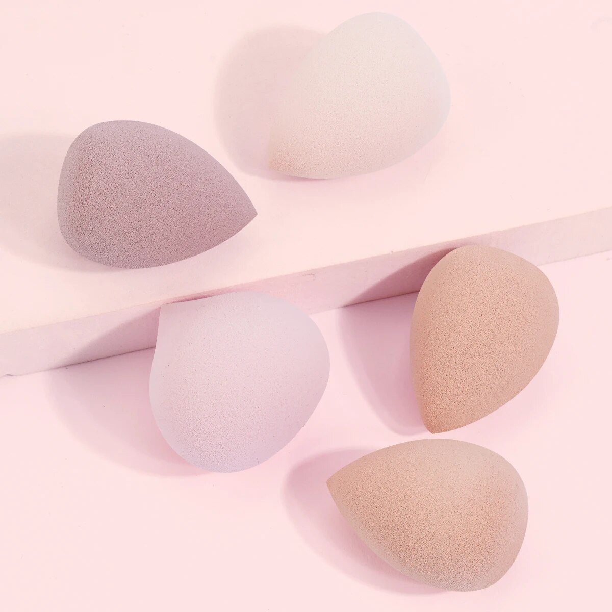 MAANGE 5PCS Makeup Sponge Blen - Beauty Makeup Desk recension och pris