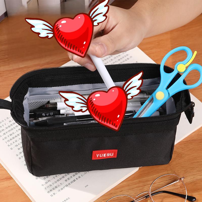Pencil Case Large Capacity Pen - Beauty Makeup School recension och pris