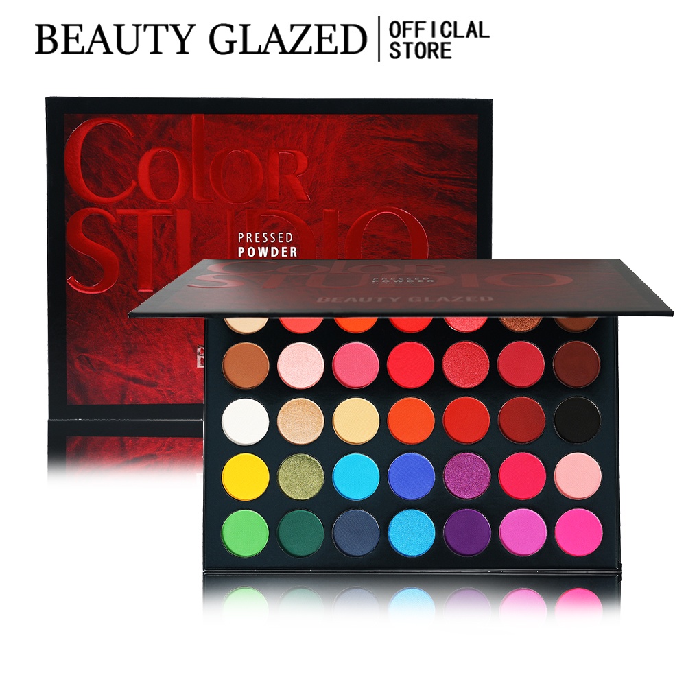 BEAUTY GLAZED Palette Eyeshado - Beauty Makeup Palette recension och pris