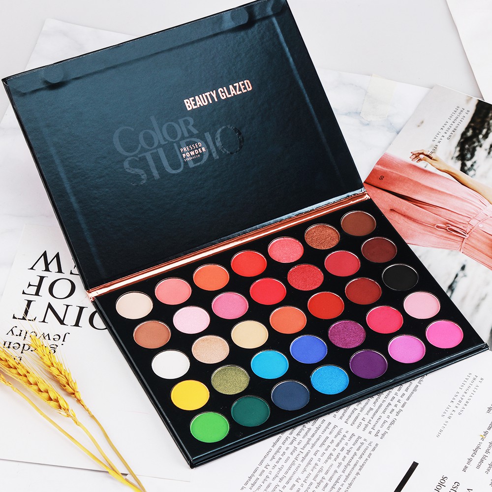 BEAUTY GLAZED Palette Eyeshado - Beauty Makeup Palette recension och pris
