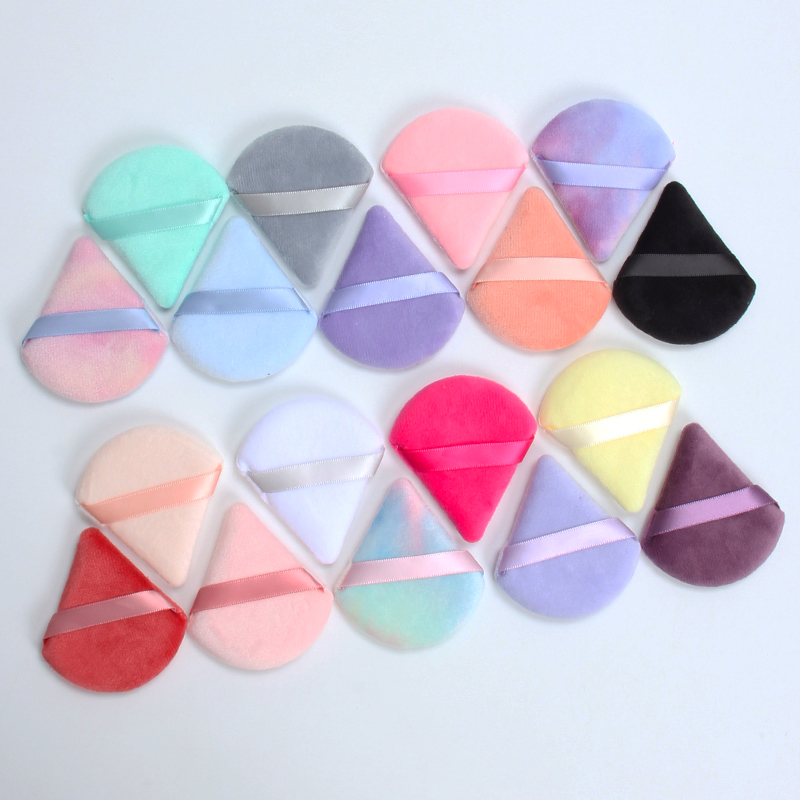 2 件 Triangle Powder Puff Face  - Beauty Makeup Desk recension och pris