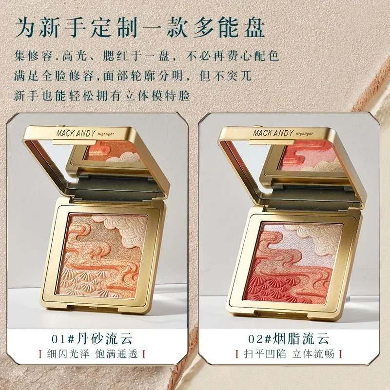 MACKANDY Original Contour Pale - Beauty Makeup Palette recension och pris