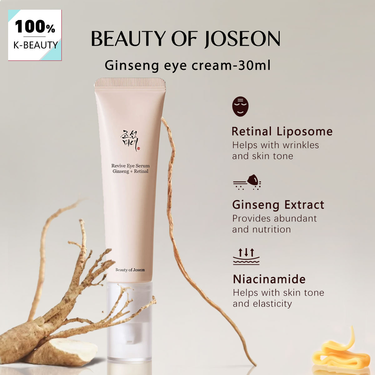 BEAUTY OF JOSEON Ginseng Eye C - Makeup Beauty Of Joseon recension och pris