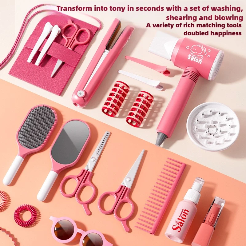 Girls Beauty Salon Set Kids Ha - Makeup Beauty House recension och pris