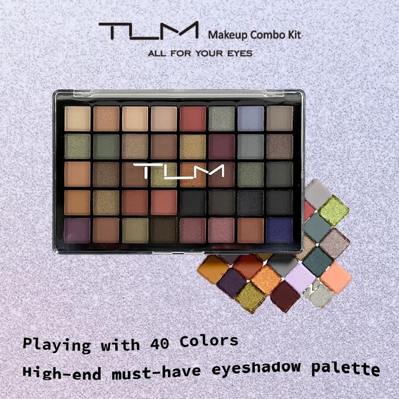 TLM 40 Colors Eye Makeup Nude  - Beauty Makeup Palette recension och pris