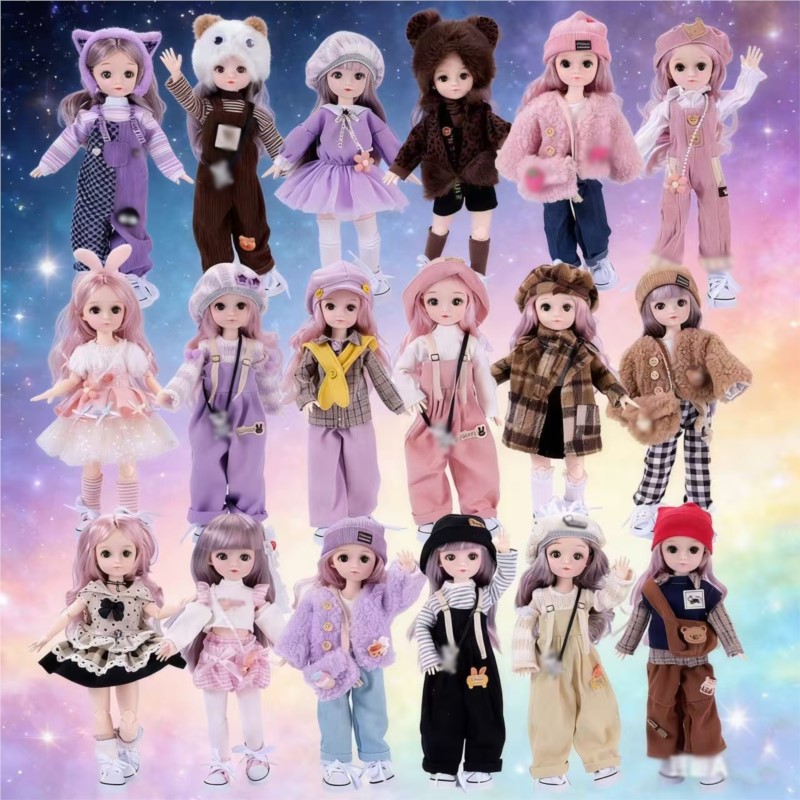 30CM Beautiful Makeup Doll Toy - Makeup Beauty House recension och pris