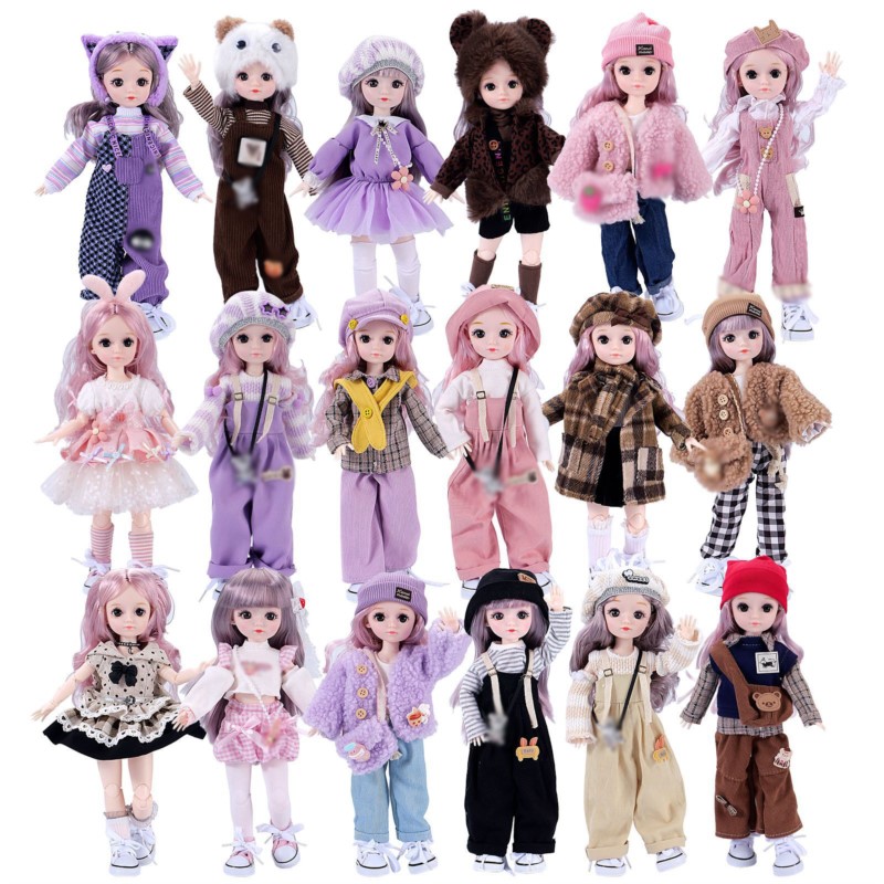 30CM Beautiful Makeup Doll Toy - Makeup Beauty House recension och pris